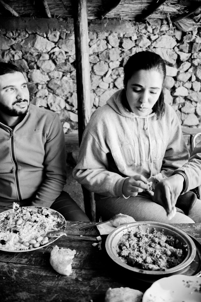 Oběd s Maročany